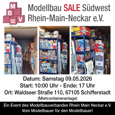 Modellbau Sale Suedwest 2026